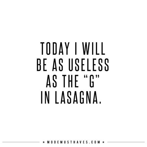 AS USELESS AS THE G IN LASAGNA Mafia Party, Character Board, Lasagna, Inspirational Words, Funny Stuff, Wise Words, Word Search, Alpaca, Funny