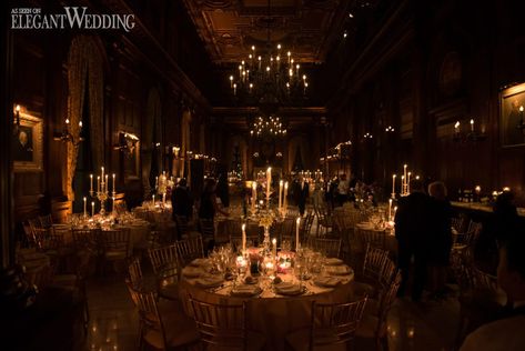 Candlelight Wedding Reception, Romantic Candlelit Wedding, Candlelit Wedding Reception, Candlelight Wedding, Wedding Venues Scotland, Dark Romantic Wedding, Dark Wedding Theme, Paisley Wedding, Candlelit Wedding