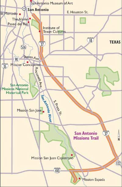 San Antonio Missions Trail, San Antonio, Texas San Antonio Missions, San Antonio River, The Alamo, Tourist Map, San Antonio Texas, Scenic Drive, Trip Ideas, San Antonio, Travel Photos