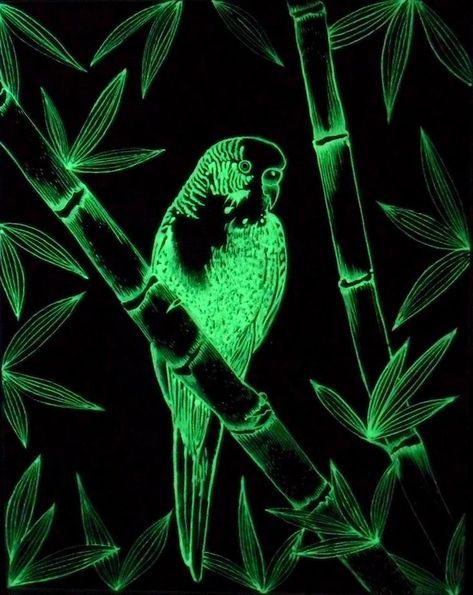 Fluorescent Painting, Fluorescent Paint, Scratchboard Art, Bamboo Forest, Painting Wallpaper, Small Paintings, Car Wallpapers, Glass Painting, Cool Wallpaper