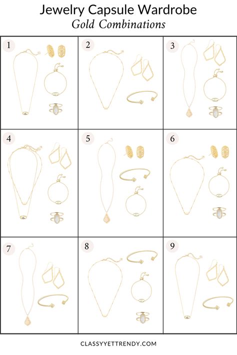 How To Create A Jewelry Capsule Wardrobe + 3 Jewelry Capsules & Combinations + GIVEAWAY - Classy Yet Trendy Jewelry Capsule Wardrobe, Minimal Wedding Rings, Jewelry Capsule, Necklace For Neckline, Jewelry Mood Board, Icon Jewelry, Triangle Jewelry, Classy Yet Trendy, Capsule Wardrobe Essentials