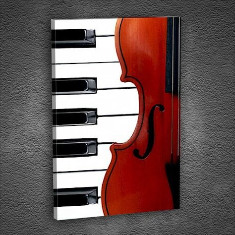 Tuval Violin Painting Easy, Music Painting Canvas, Desen Realist, Music Painting, Simple Canvas Paintings, Cute Canvas Paintings, Canvas Drawings, Soyut Sanat Tabloları, Seni Cat Air