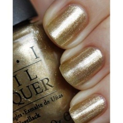 Golden Nails this Christmas Nail Polish Shades, Golden Nails, Gold Nail Polish, Fingernail Polish, Gold Nail, Opi Nail Lacquer, Opi Nail Polish, Nail Polish Collection, Halloween Nail Art