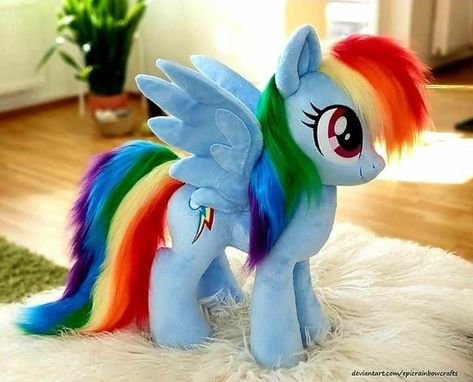 Rainbow Dash Mlp, Pony Plush, Recuerdos Primera Comunion Ideas, My Lil Pony, My Little Pony Comic, My Little Pony Drawing, Mlp Pony, My Little Pony Pictures, Handmade Plush