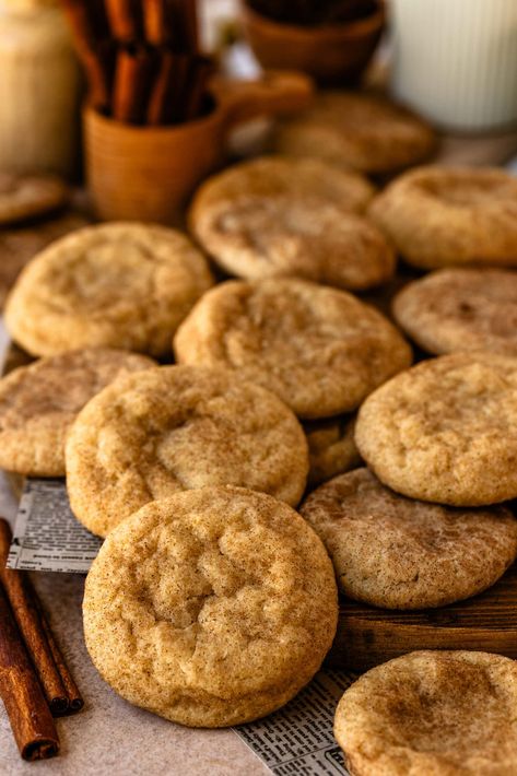 Snickerdoodle Recipe Snickerdoodles Aesthetic, Doodle Cookies, Pies And Tacos, Best Snickerdoodle Cookies, Dream Restaurant, Gf Cookies, Cookies And Cream Cake, Snickerdoodle Recipe, Cookies Soft