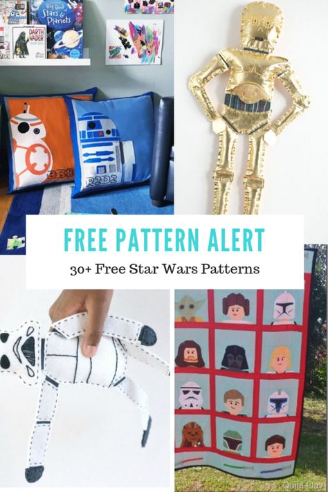 Sewing Star Wars, Star Wars Sewing Pattern, Geeky Sewing Projects, Star Wars Sewing Projects, Nerdy Sewing Projects, Star Wars Quilt Pattern Ideas, Diy Star Wars Gifts, Darth Vader Quilt, Star Wars Sewing