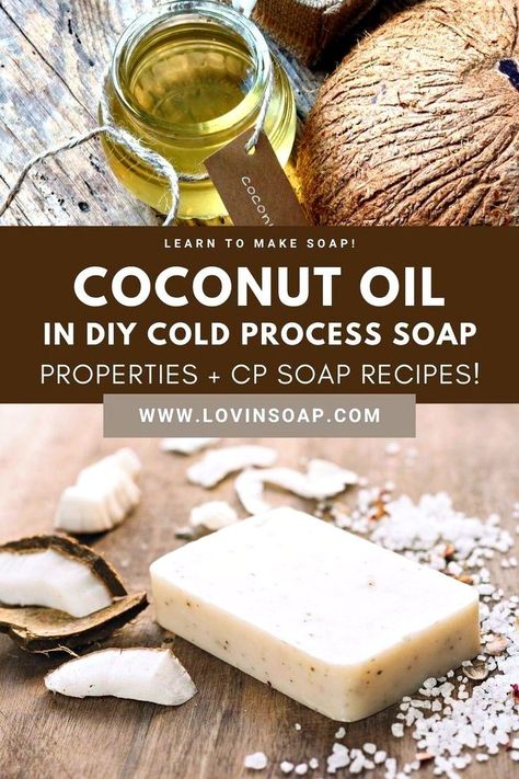 Cold Press Soap Recipes, Coconut Oil Soap Recipe, Coconut Oil Skin, Beeswax Soap, Homemade Coconut Oil, Coconut Oil Coffee, Coconut Oil Soap, Cold Process Soap Recipes, Coconut Oil Skin Care