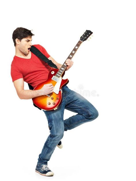 guitar poses Playing Bass Pose Reference, Person Playing Guitar, Poses Guitar, Guitar Pose Reference, Guitar Poses, Drawing Guitar, Guitar Pose, Guitar Drawing, Poses Drawing