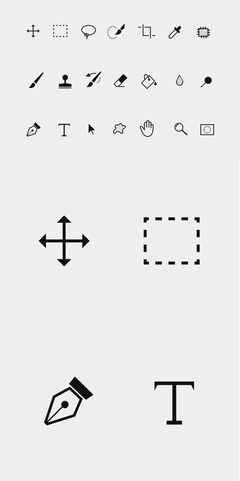 21 Photoshop Toolbar Icons AI, PSD Website Elements Design, Photoshop Tools Icon, Photoshop Tattoo, Icon Tattoo, Tool Tattoo, Photoshop Png, Tool Logo, Key Board, Photoshop Logo