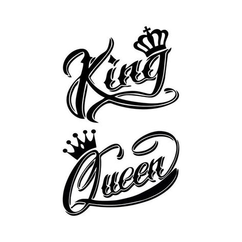 King And Queen Tattoo, Queen Wallpaper Crown, King And Queen Pictures, King Queen Tattoo, Mayan Tattoos, Crown Images, Stencil Outline, Crown Tattoo Design, Queen Tattoo