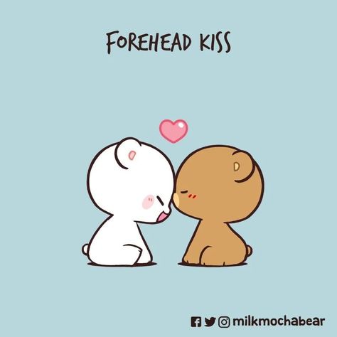 Milk mocha bear |  couple tattoo quotes relationships Head Kiss, Couple Tattoo Quotes, Milk Mocha Bear, Milk Mocha, Mocha Bear, Cute Couple Comics, Milk & Mocha, Cute Bear Drawings, Bear Drawing