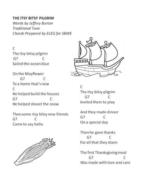 itsy bitsy pilgrim word w chords Pilgrim Songs For Toddlers, Pilgrim Crafts Preschool, Pilgrim Crafts For Kids, Native American Poems, Preschool Music Lessons, Native American Songs, Pilgrim Crafts, Preschool Summer Camp, Thanksgiving Lesson Plans