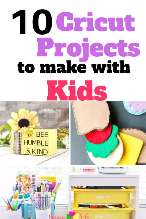 Cricut Projects For Students, Cricut Daycare Projects, Beginners Cricut Projects, Cricut Toddler Projects, Homeschool Cricut Ideas, Kids Cricut Projects, Circuit Projects For Kids, Cricut Kids Projects, Cricut Gifts For Kids