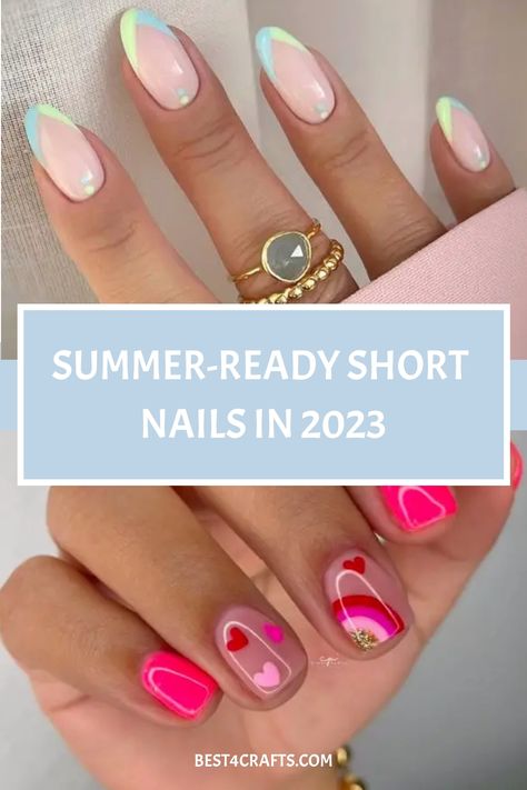 Short Oval Nails, Summer Nails Almond, Summer Nails 2024, Nails Care, Fun Summer Nails, Nail Color Trends, Bold Statements, Different Nail Designs, Colorful Nails