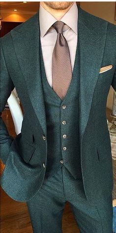 Costume Vert, Stil Masculin, Costum Elegant, Don Pedro, Mode Costume, Green Suit, Stil Inspiration, Herren Outfit, Sharp Dressed Man