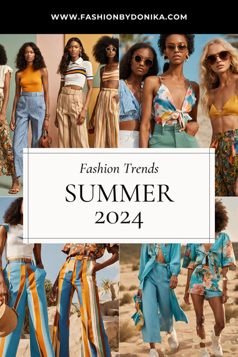 As the temperatures rise and the sun shines brighter, it’s time to revamp your wardrobe with the hottest trends of Summer 2024. This season brings a mix of bold statements, nostalgic nods, and refreshing styles that are sure to elevate your summer outfits to the next level. From playful patterns to chic silhouettes, here are the top fashion trends to watch out for in Summer 2024. 2024summer Look, Current Fashion Trends 2024 Summer, Summer 2024 Street Style Trends, Tops 2024 Trends, What To Wear This Summer 2024, Summer 24 Fashion Trends, Trendy Fashion Tops 2024 Summer, 2024 Summer Dress Trend, Summer Fashion Inspo 2024