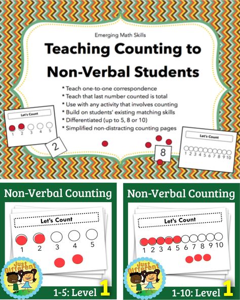 Non Verbal Students, Non Verbal Classroom, Non Verbal Asd Activities, Non Verbal Students Activities, Teaching Non Verbal Students, Elementary Life Skills, Unique Learning System, Elementary Special Education Classroom, Sped Math