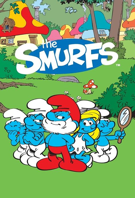 Old Kids Shows, Smurf Village, Old Cartoon Shows, The Smurfs, Childhood Tv Shows, Kids Tv Shows, Morning Cartoon, Childhood Movies, Classic Cartoon Characters