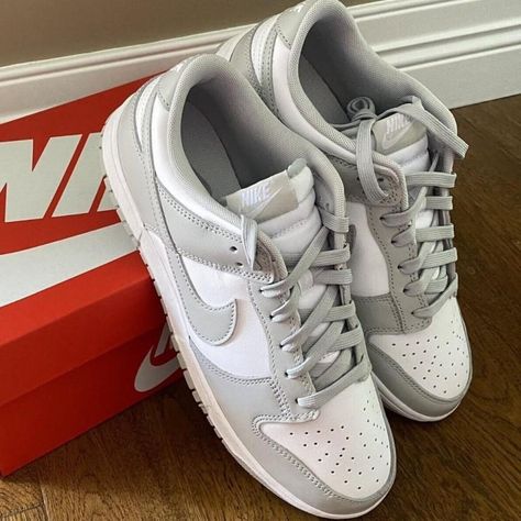 Dunk Low Grey Fog Once Payment Is Received, Item Will Be Processed And Shipped. Delivery Within 2-4 Business Days Or Less. Fast Shipping White Trainers, Dunk Low, Shoes Nike, Nike Men, Grey And White, Nike Shoes, Man Shop, Nike, Sneakers