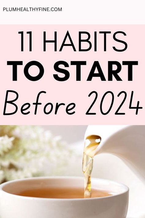 New Year Habits, New Year Things, Habits Routine, Before New Year, Daily Routine Habits, Habits To Start, Simple Habits, Life Changing Habits, Changing Habits