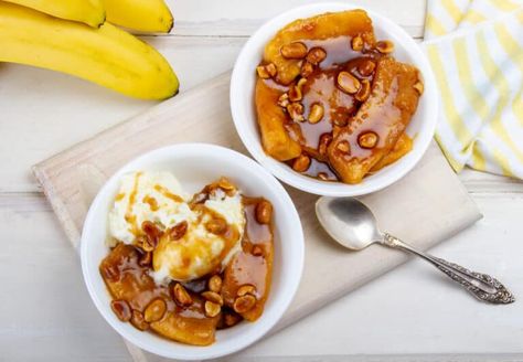 Bananas Foster Without Rum - Foods Guy Banana Foster Recipe, Banana Foster, Banana Dessert Recipes, Banana And Egg, Louisiana Recipes, Bananas Foster, Banana Dessert, Special Desserts, Baked Banana