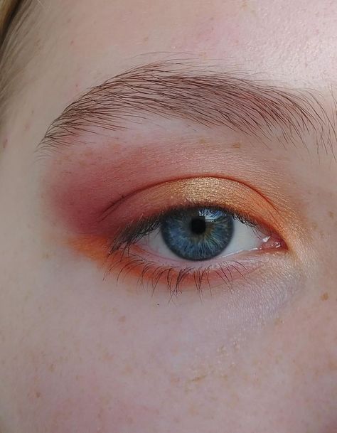 Feeling Peachy, Maquillage On Fleek, Eye Makeup Art, Editorial Makeup, Eye Make, Eyeshadow Looks, Creative Makeup, Pretty Makeup, Artistry Makeup