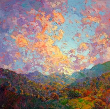 Saatchi Art Artist Erin Hanson; Painting, “New Dawn” #art Peisaj Abstract, Erin Hanson, Modern Impressionism, Country Wall Art, Contemporary Abstract Art, Impressionist Art, Art Video, Country Art, Abstract Landscape