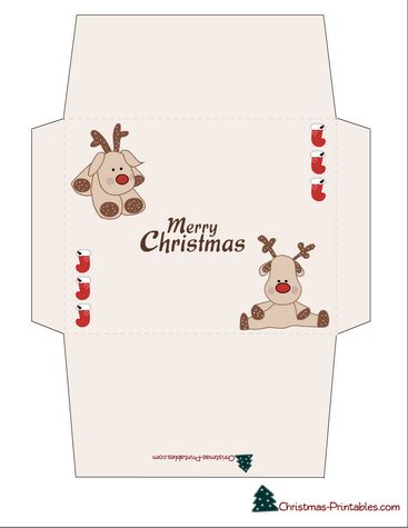 Christmas Envelope Design, Envelope Printing Template, Merry Christmas Envelope, Gift Card Envelope Template, Christmas Envelope Template, Kawaii Envelopes, Envelopes Decorados, Envelope Carta, Christmas Images Free