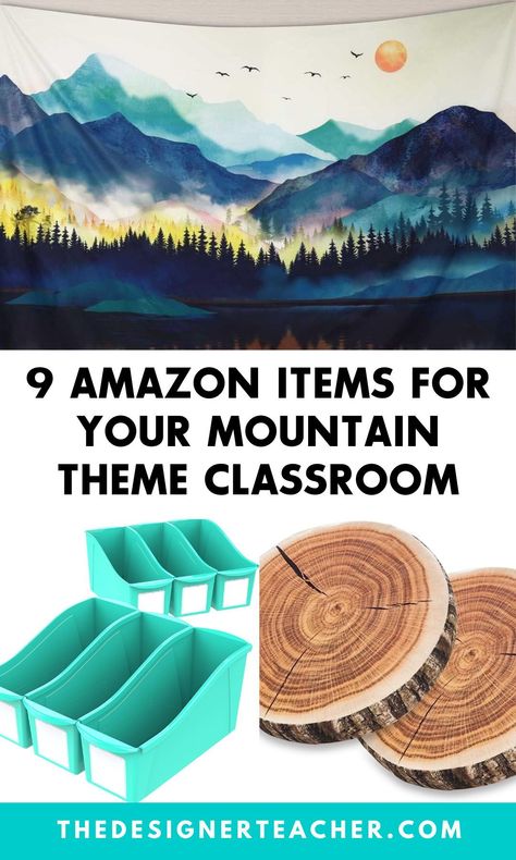 Do you have a mountain theme classroom? I’ve rounded up the best mountain classroom decor items for you! Adventure Theme Classroom Ideas, Mountain Door Decorations Classroom, Moving Mountains Classroom Theme, Moving Mountains Classroom, Adventure Awaits Classroom Theme, National Park Classroom Theme, Adventure Classroom Theme, Mountains Classroom Decor, National Park Classroom