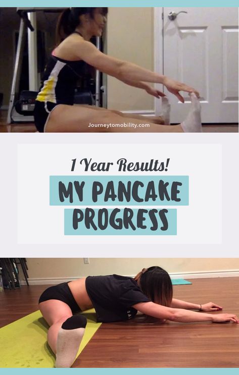 I was inflexible my entire life until one day, I decided to change that. Now, I can do the splits and I am 3 inches away from my pancake stretch after 1 year. Read more to learn how to do the pancake stretch properly and start seeing results Pancake Stretch Progression, Pancake Stretch, How To Pancakes, The Splits, Workout Goals, Aerial Fitness, Stretch Routine, How To Do Splits, People Dancing