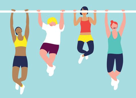 Interesting article on why it's much more difficult for women to do pull ups than men. "Below the Bar" - NYTimes.com Flat Architecture, Style Development, Child Drawing, Malika Favre, Minimal Illustration, Architecture People, People Illustration, Training Plan, Illustration Inspiration