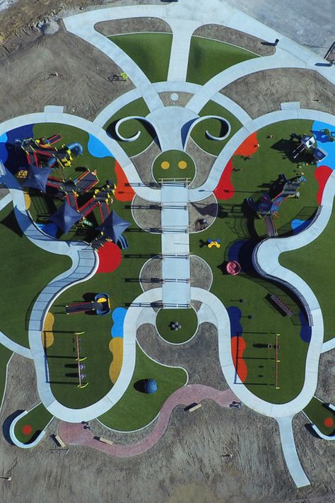 Play Ground Design Plan, Outdoor Playground Design Plan, Outdoor Playground Design Architecture, Playground Design Landscape, Park Ideas Design, Playground Layout, Playground Floor Plan, Playground Design Plan, Playground Plan