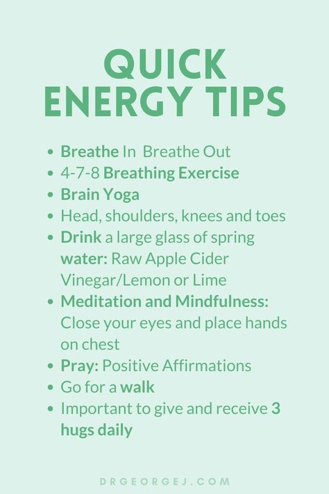 Stay In Your Own Energy, Brain Yoga, Energy Tips, Raw Apple Cider Vinegar, Quick Energy, Life Management, Just Keep Going, Breathing Exercises, Energy Work