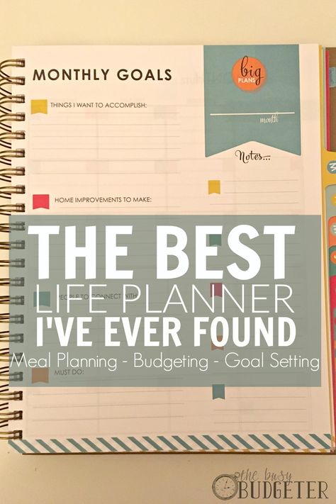 The Living Well Planner Review - The Best Life Planner I've Found! Living Well Planner, Busy Budgeter, Planner Review, Simple Planner, Planner Pdf, All Languages, Planner Inspiration, Erin Condren Life Planner, Blog Planner