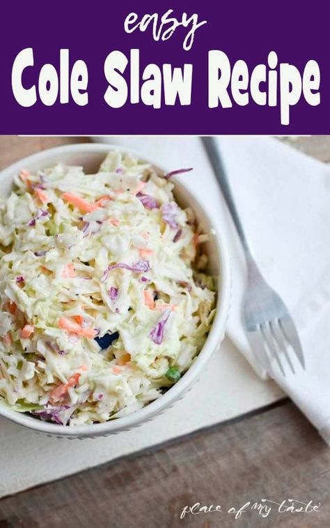 Quick Coleslaw, Easy Coleslaw Dressing, Homemade Coleslaw Dressing, Creamy Coleslaw Dressing, Classic Coleslaw Recipe, Healthy Coleslaw Recipes, Coleslaw Dressing Recipe, Classic Coleslaw, Best Coleslaw Recipe