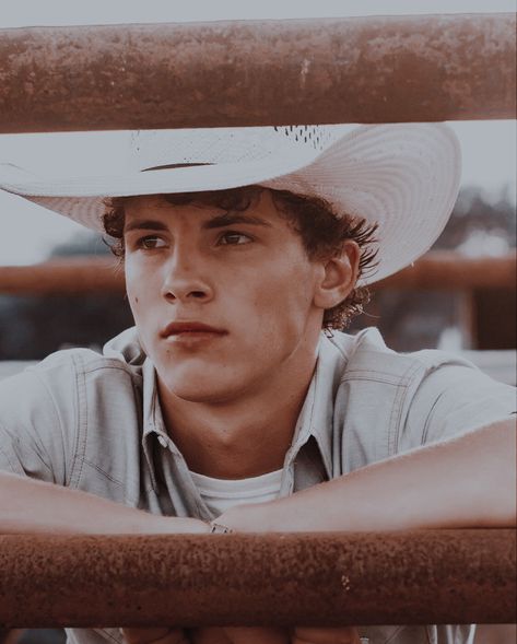 Wings Hairstyle Men Country, Blonde Cowboy Men, Hot Country Guys With Curly Mullets, Cowboys With Mullets, Country Mullet Boys, Blonde Country Boy, Cute Cowboys Teenagers, Attractive Cowboy, Teen Cowboys