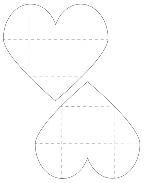 15+ Heart Template Printables - Free Heart Stencils and Patterns - The Artisan Life Folded Heart Envelope, Mini Heart Envelope, Heart Envelope Template Free Printable, Heart Box Template Printable Free, Heart Shape Template Free Printable, How To Make Heart Envelopes, How To Make A Heart Envelope, Heart Envelope Template, Heart Shaped Envelope