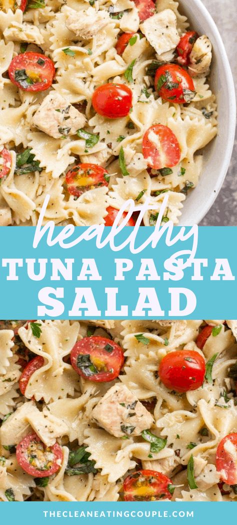 Healthy Tuna Pasta Salad, Healthy Tuna Pasta, Tuna Pasta Salad, What Is Healthy Food, Healthy Pasta Salad, Tuna Salad Pasta, Healthy Tuna, Healthy Food Menu, Tuna Pasta