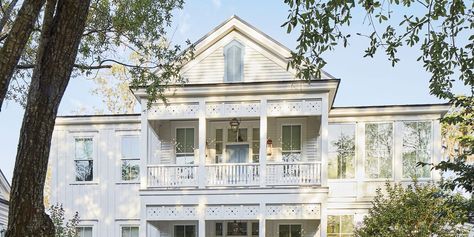 Tour Southern Living's 2019 Idea House | Southern Living Heather Chadduck, Southern Living Idea House, Southern Architecture, Southern Living Magazine, Riverside House, Southern Living Homes, Exterior Paint Color, Southern Homes, Beach House Interior