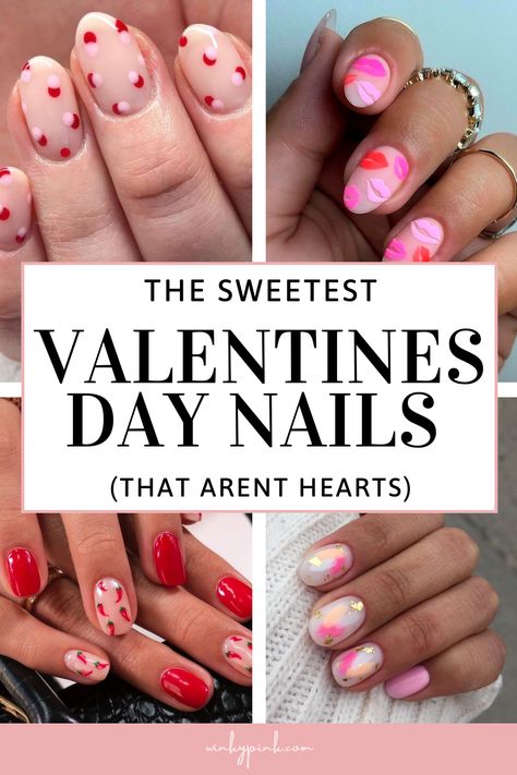 VALENTINE’S DAY NAIL IDEAS (THAT AREN’T HEARTS) | The best valentines day nails that are so cute | valentines nails 2024 that don't have hearts | the best valentine nails | super cute pink nails | Nails 2024 Valentines Day, Best Valentines Nails, Valentine’s Day Gel Nail Ideas, February 2024 Nails Ideas, Neutral Nails Valentines Day, Nail Ideas For Valentines Day Short, Valentine Nails With Hearts, Pink Valentine Nail Designs, Nail Art Ideas Valentines