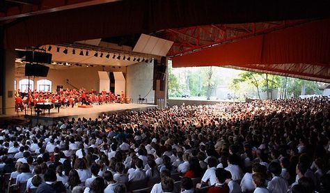 Visit Interlochen every week. Interlochen Arts Academy, Michigan Camping, Music Camp, Concert Venue, Dream School, Summer Music, State Of Michigan, Summer Program, Art Academy