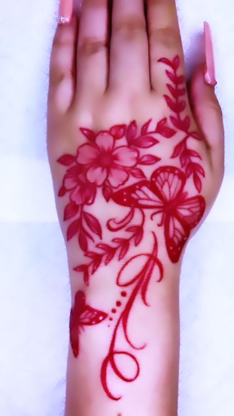 Mujeres Tattoo, Cute Henna Tattoos, Henna Style Tattoos, Line Tattoo Ideas, Henna Inspo, Henna Inspired Tattoos, Cute Henna, Hand Tattoos For Girls, Word Tattoo