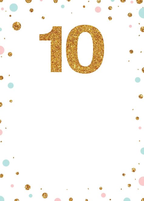 glitter 10th confetti birthday invitation | PosterMyWall 10th Birthday Invitation, Birthday Invite Template, Invert Colors, Confetti Birthday, Crop Photo, Promotional Flyers, Font Setting, Invite Template, Solid Color Backgrounds