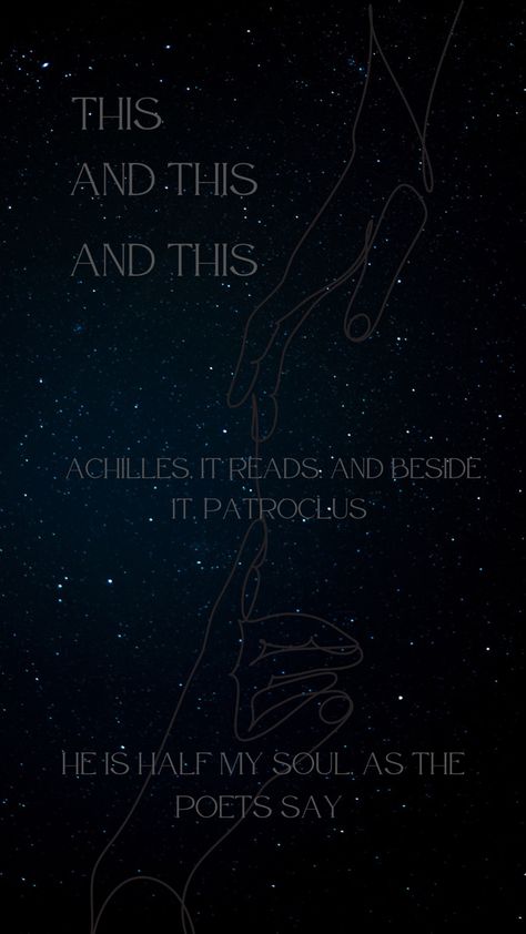 Tsoa Wallpaper, Achilles Tattoo, Poem Aesthetic, Song Of Achilles, Achilles And Patroclus, Secret Room, Cool Wallpapers For Phones, Secret Rooms, Amazing Pictures