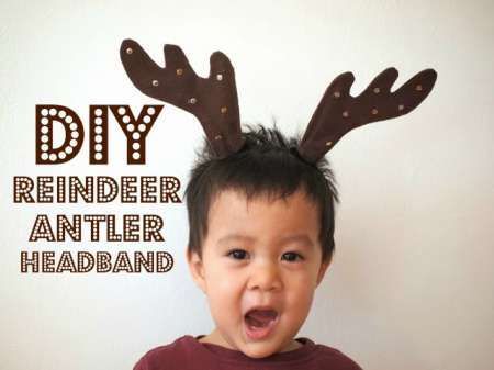 DIY Reindeer Antler Horns Headband Christmas craft Reindeer Diy, Diy Reindeer, Reindeer Horns, Reindeer Costume, Antler Crafts, Antler Headband, Reindeer Headband, Reindeer Antlers, Christmas Headband