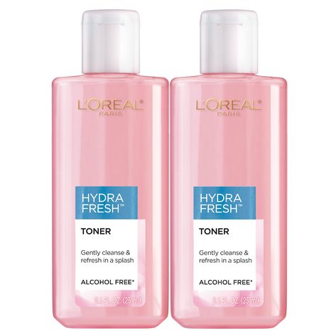 Loreal Toner, Paris Skincare, Toner Face, Best Toner, Skin Care Toner Products, Alcohol Free Toner, Clear Complexion, Toner For Face, Cosmetic Skin Care