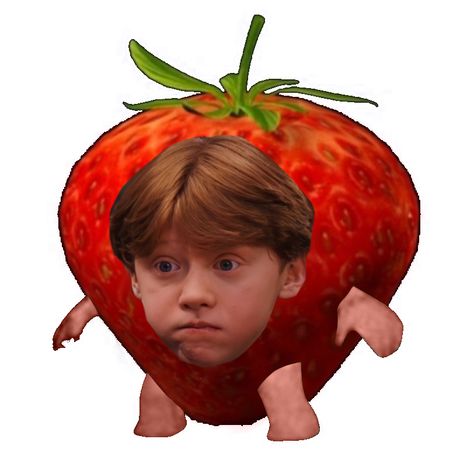 strawberry weasley Ron Weasley Funny, Heo Peppa, Harry Potter Curses, Ron And Harry, Glume Harry Potter, Funny Harry Potter Jokes, Ronald Weasley, Harry Potter Ron, Buku Harry Potter