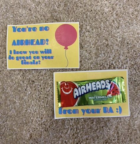 Ra Finals Goodie Bags, Ra Appreciation Ideas, Ra Gifts For Residents, Ra Dorm Room Ideas, Ra Activities Events, Ra Event Ideas, Ra Activities, Counselor Classroom, School Counselor Classroom