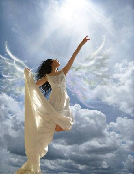 Sky Tattoos, Moon Song, Angel Images, Your Guardian Angel, Angel Tattoo, Angels In Heaven, Guardian Angels, Cross Paintings, Fairy Angel