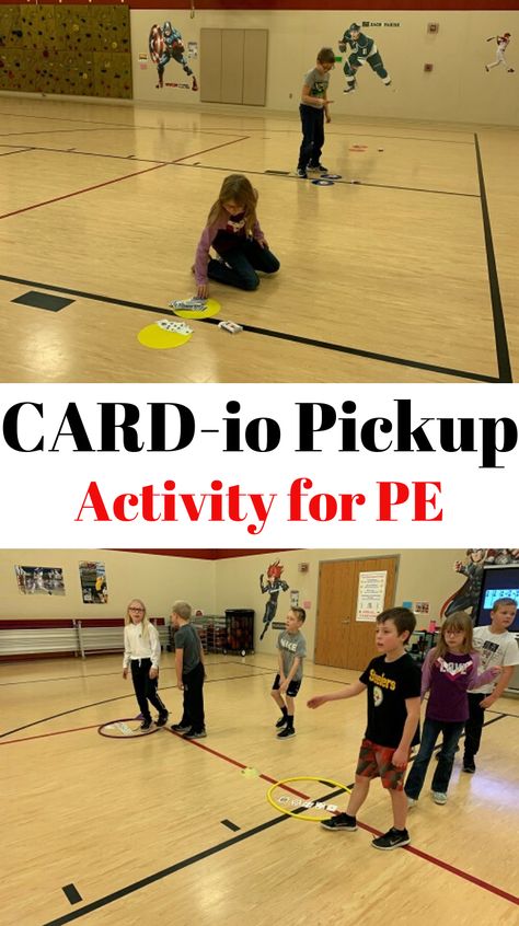 PE teacher Madalyn Vaudrin shares her awesome activity idea! Can be used as a warm-up or instant activity. 1st Grade Gym Activities, Preschool Pe Activities Motor Skills, Inside Pe Games, Instant Activities For Middle School Pe, Pe Cooperative Games, Fitness Stations For Elementary Pe, 1st Grade Pe Games, Instant Activities For Elementary Pe, 1st Grade Pe Activities